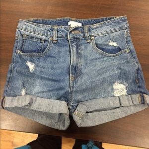 High Rise Cheeky Shorts